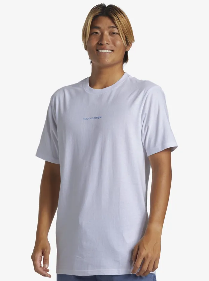 Quiksilver Surf Safari TShirt White Mens Tees Quiksilver Surf Safari TShirt White Mens Tees