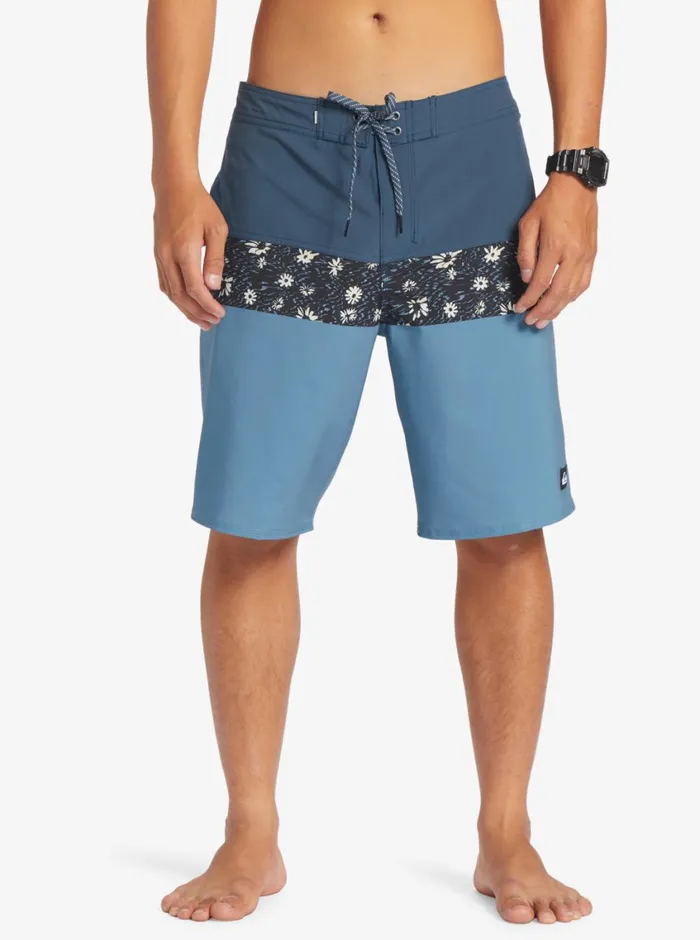 Quiksilver Surfsilk Panel 20034 Boardshorts Aegean Blue Mens Shorts and Amphibians Quiksilver Surfsilk Panel 20034 Boardshorts Aegean Blue Mens Shorts and Amphibians