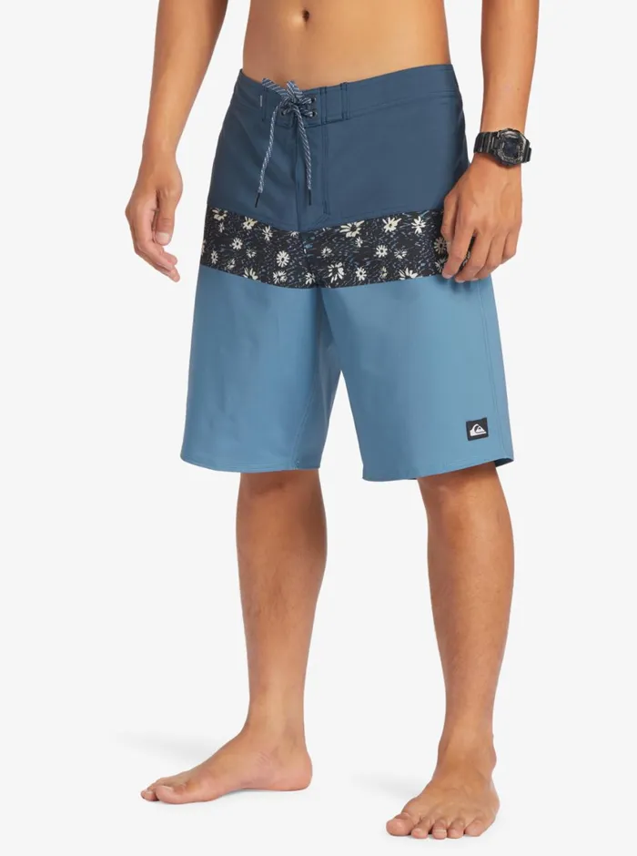 Quiksilver Surfsilk Panel 20034 Boardshorts Aegean Blue Mens Shorts and Amphibians Quiksilver Surfsilk Panel 20034 Boardshorts Aegean Blue Mens Shorts and Amphibians