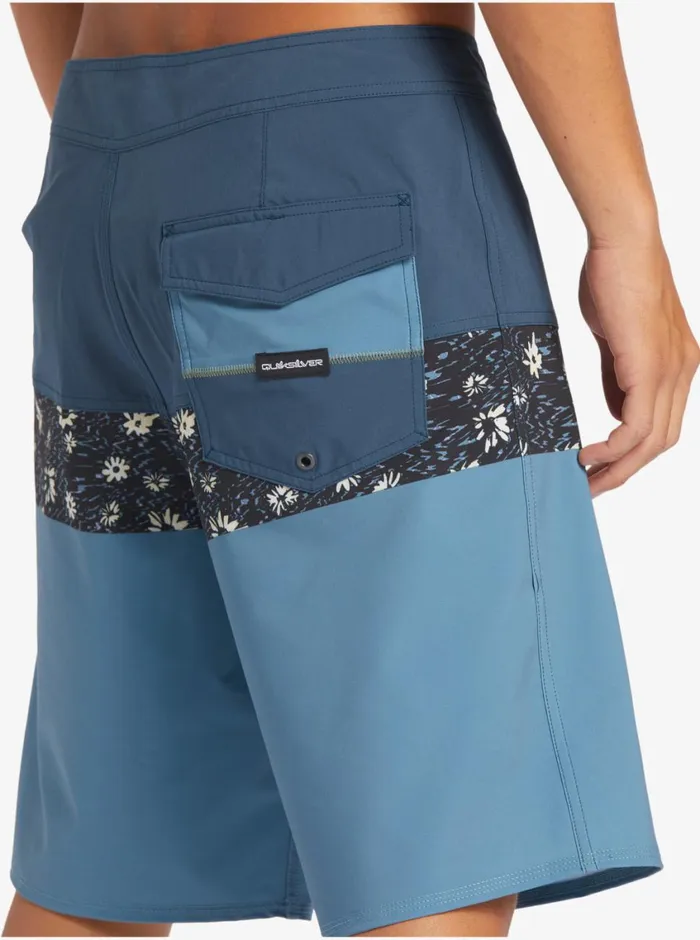 Quiksilver Surfsilk Panel 20034 Boardshorts Aegean Blue Mens Shorts and Amphibians Quiksilver Surfsilk Panel 20034 Boardshorts Aegean Blue Mens Shorts and Amphibians