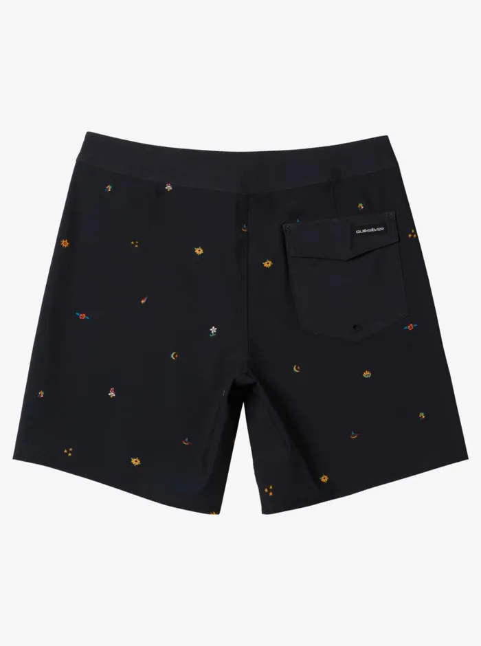 Quiksilver Surfsilk Straight Leg 19034 Boardshorts Black Mens Boardshorts Quiksilver Surfsilk Straight Leg 19034 Boardshorts Black Mens Boardshorts