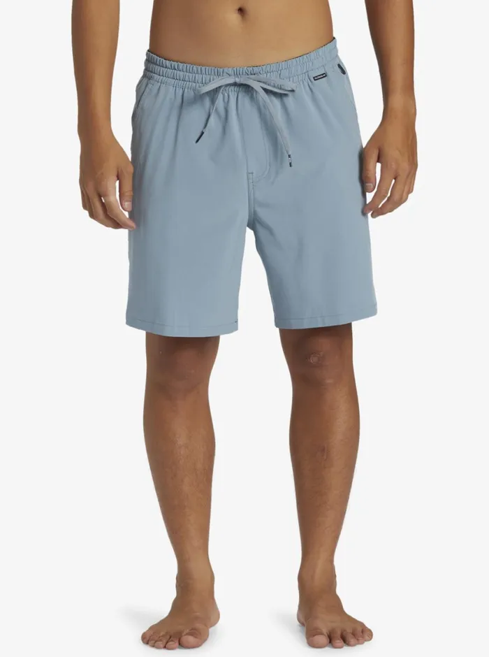 Quiksilver Taxer Amphibian 18034 Hybrid Shorts Cadet Gray Mens Shorts and Amphibians Quiksilver Taxer Amphibian 18034 Hybrid Shorts Cadet Gray Mens Shorts and Amphibians