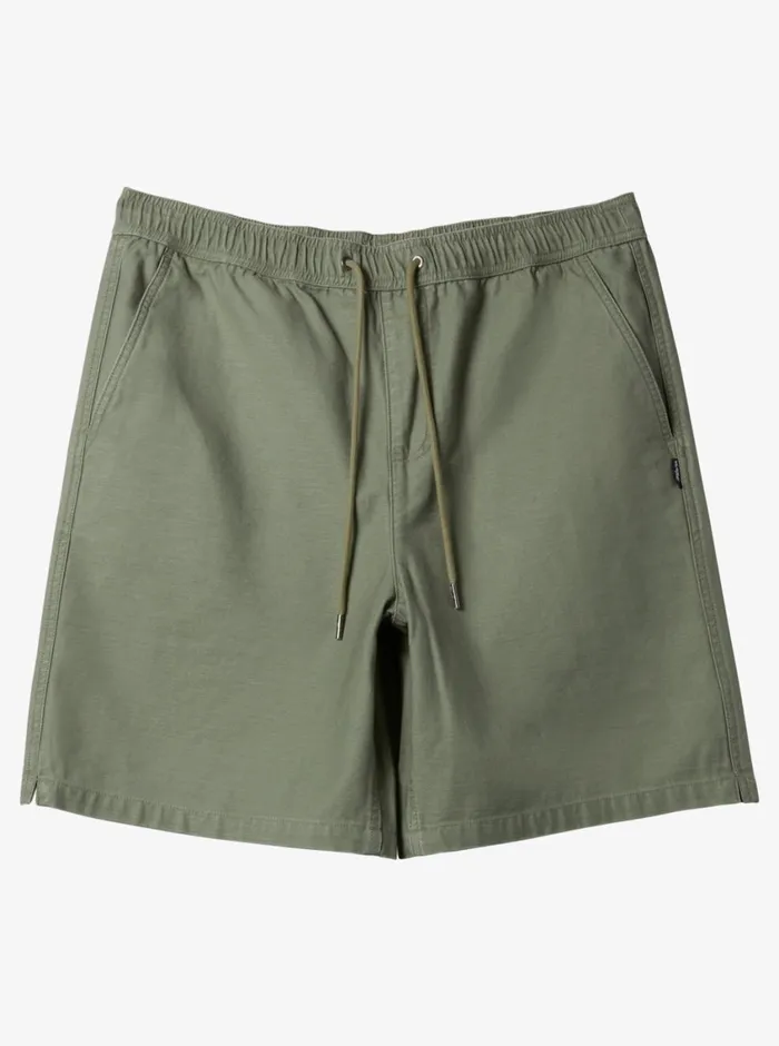 Quiksilver Taxer Baggy Shorts Sea Spray Mens Shorts and Amphibians