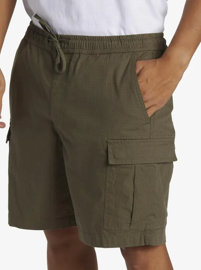 Quiksilver Taxer Cargo Shorts Grape Leaf Mens Shorts and Amphibians Quiksilver Taxer Cargo Shorts Grape Leaf Mens Shorts and Amphibians