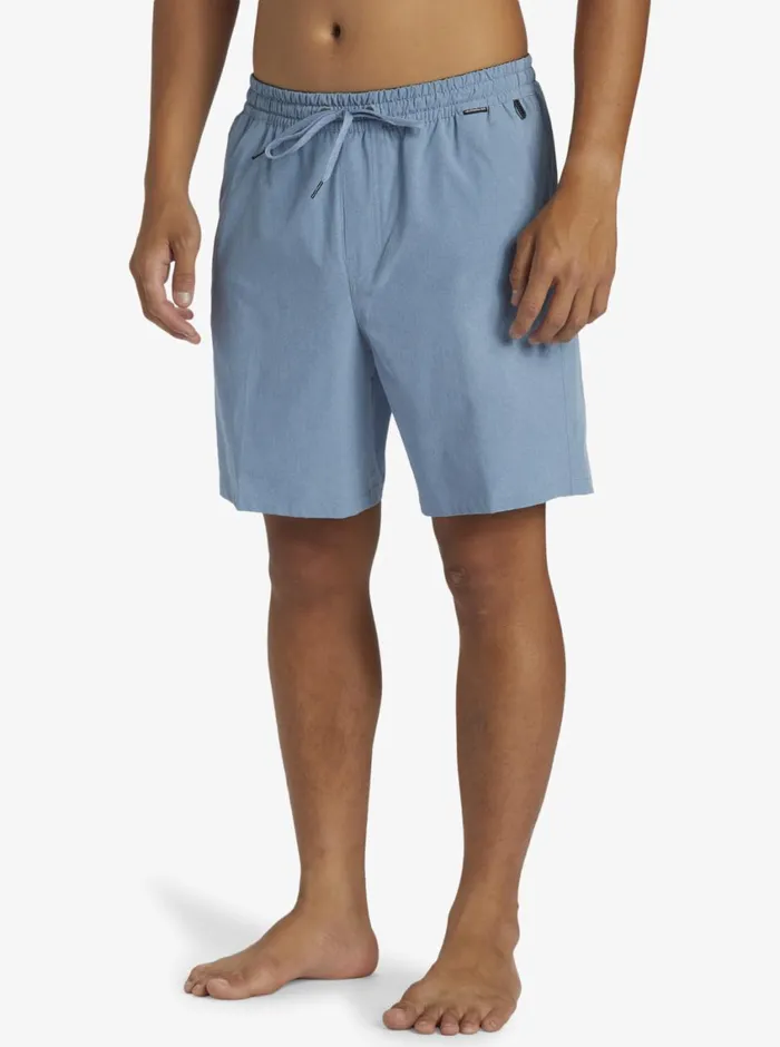 Quiksilver Taxer Heather Amphibian 18034 Hybrid Shorts Blue Shadow Mens Shorts and Amphibians Quiksilver Taxer Heather Amphibian 18034 Hybrid Shorts Blue Shadow Mens Shorts and Amphibians