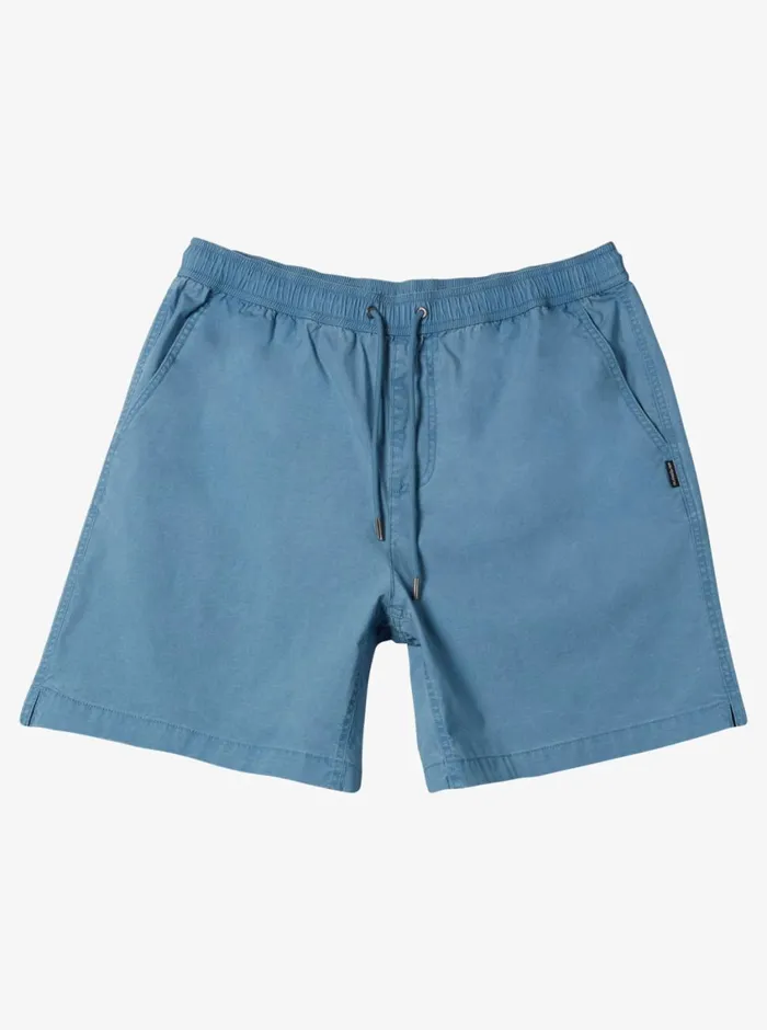 Quiksilver Taxer Shorts Blue Shadow Mens Shorts and Amphibians