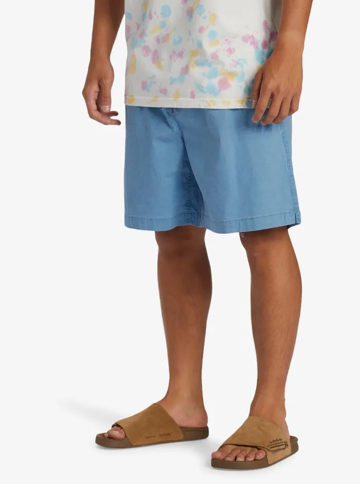 Quiksilver Taxer Shorts Blue Shadow Mens Shorts and Amphibians Quiksilver Taxer Shorts Blue Shadow Mens Shorts and Amphibians