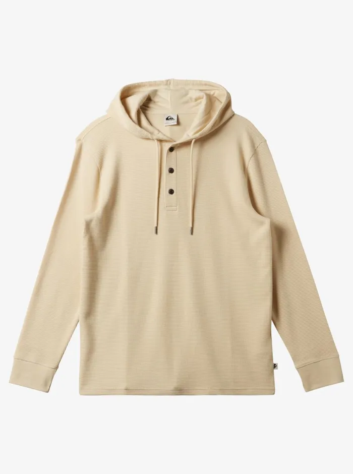 Quiksilver Thermal Hoodie Crew Neck Top Oyster White Mens Sweatshirts and Hoodies Quiksilver Thermal Hoodie Crew Neck Top Oyster White Mens Sweatshirts and Hoodies
