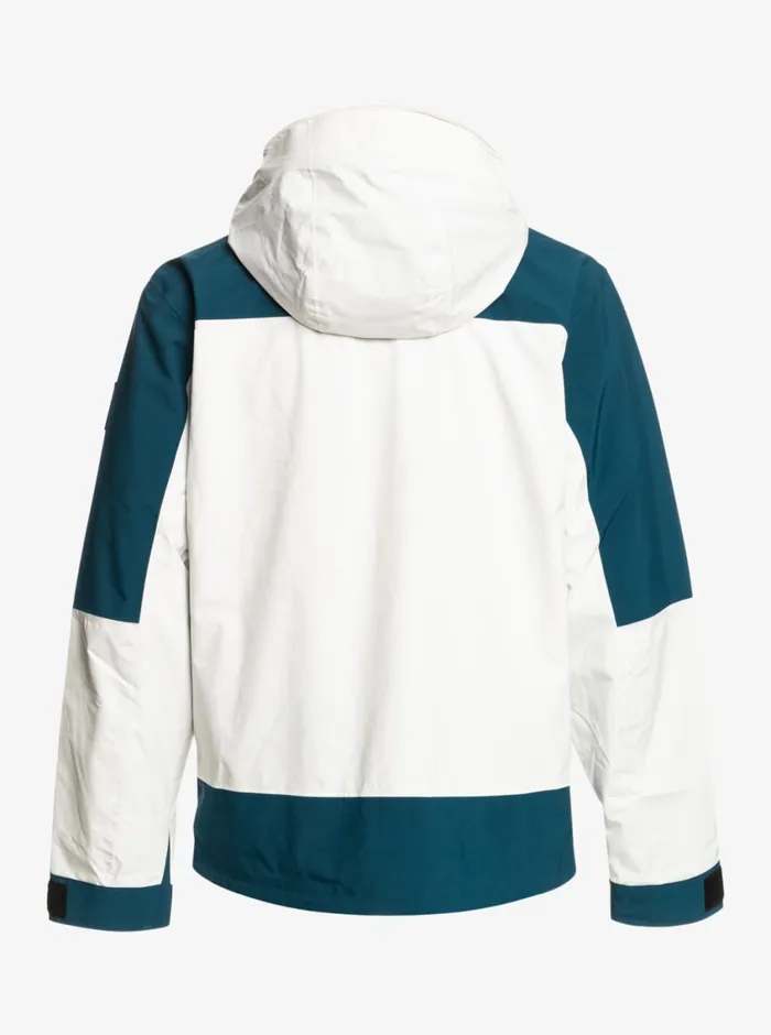 Quiksilver Ultralight 20K Technical Snow Jacket Nimbus Cloud Mens Snow Jackets Quiksilver Ultralight 20K Technical Snow Jacket Nimbus Cloud Mens Snow Jackets