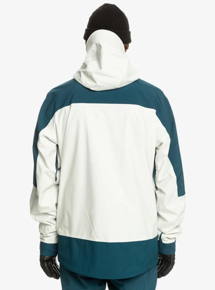 Quiksilver Ultralight 20K Technical Snow Jacket Nimbus Cloud Mens Snow Jackets Quiksilver Ultralight 20K Technical Snow Jacket Nimbus Cloud Mens Snow Jackets
