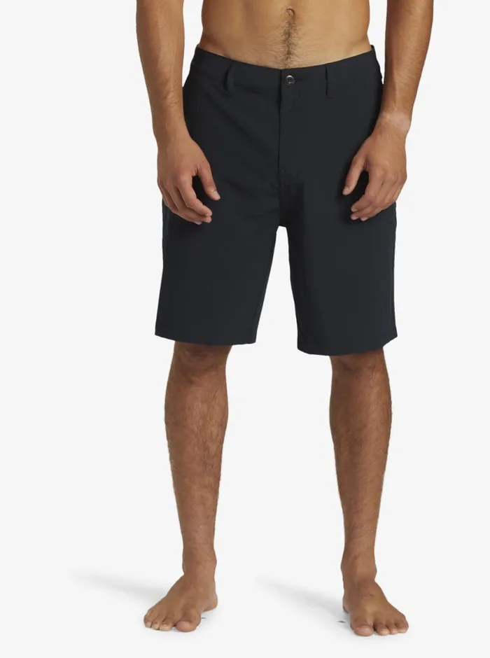 Quiksilver Union Heather Amphibian 20034 Hybrid Shorts Black Mens Shorts and Amphibians Quiksilver Union Heather Amphibian 20034 Hybrid Shorts Black Mens Shorts and Amphibians