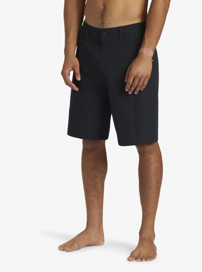 Quiksilver Union Heather Amphibian 20034 Hybrid Shorts Black Mens Shorts and Amphibians Quiksilver Union Heather Amphibian 20034 Hybrid Shorts Black Mens Shorts and Amphibians