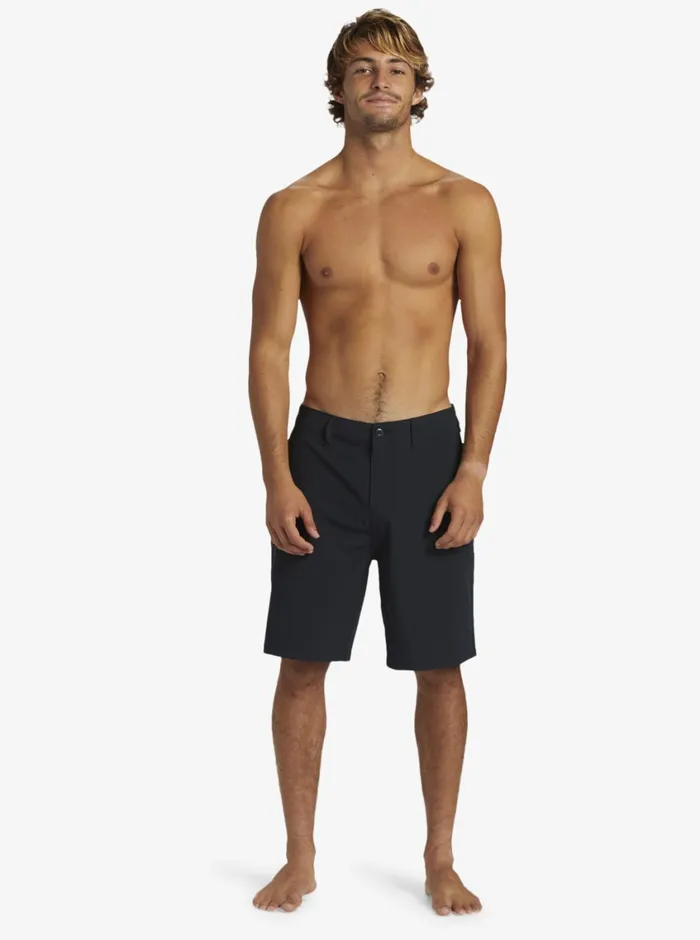 Quiksilver Union Heather Amphibian 20034 Hybrid Shorts Black Mens Shorts and Amphibians Quiksilver Union Heather Amphibian 20034 Hybrid Shorts Black Mens Shorts and Amphibians