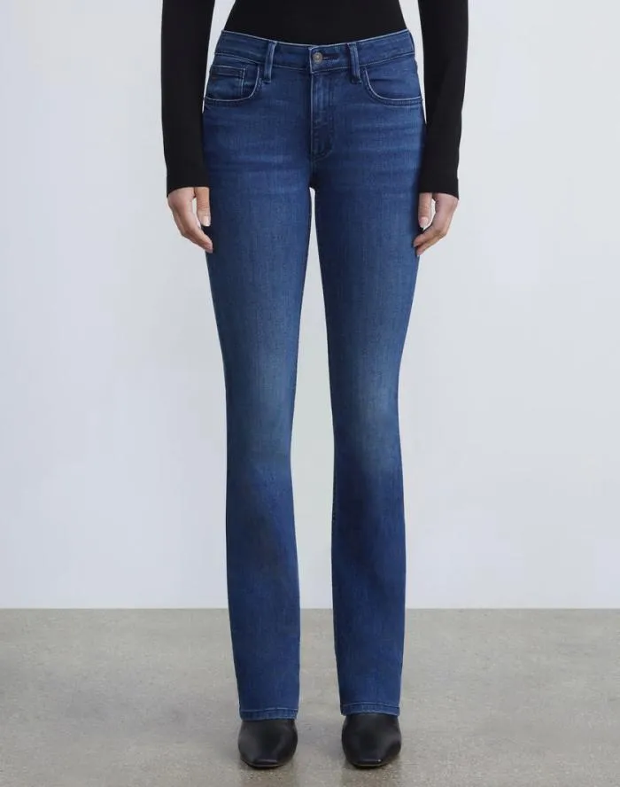Ready To Wear L148 Denim Mercer KickFlare Jean Empire Indigo Lafayette 148 New York Pants and Shorts