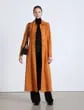 Ready To Wear Nubuck Suede Coat Antique Bronze Lafayette 148 New York Leathers and Suedes
