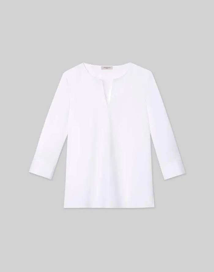 Ready To Wear Stretch Cotton Popover Shirt Black Lafayette 148 New York Blouses and Shirts Ready To Wear Stretch Cotton Popover Shirt Black Lafayette 148 New York Blouses and Shirts