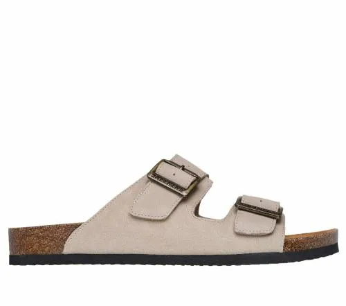 Relaxed Fit Aidan 8211 Leelan Taupe Men SKECHERS Sandals