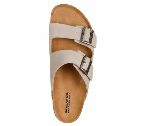 Relaxed Fit Aidan 8211 Leelan Taupe Men SKECHERS Sandals