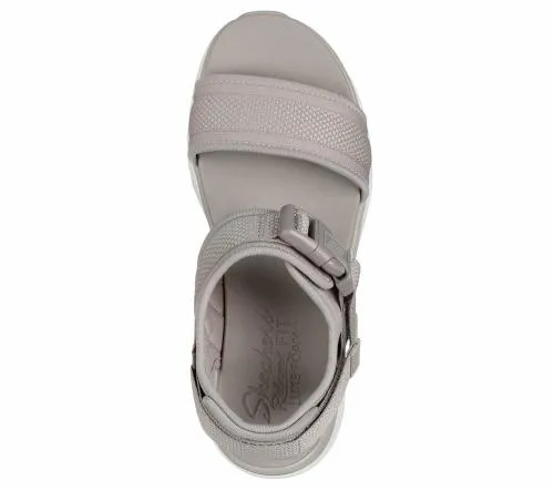 Relaxed Fit D039Lux Walker 8211 Daily Outing Taupe Women SKECHERS Sandals