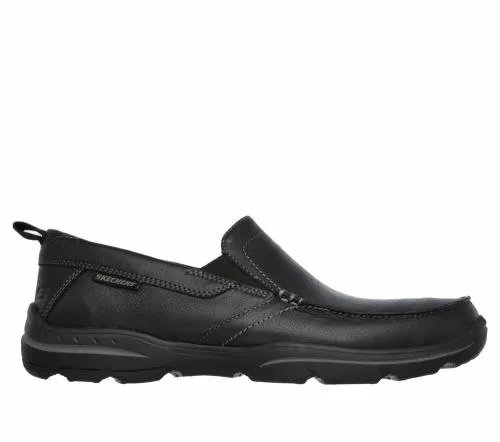 Relaxed Fit Harper 8211 Forde Black Men SKECHERS SlipOn
