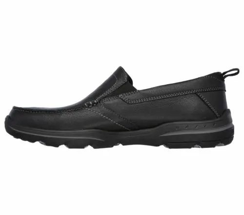 Relaxed Fit Harper 8211 Forde Black Men SKECHERS SlipOn