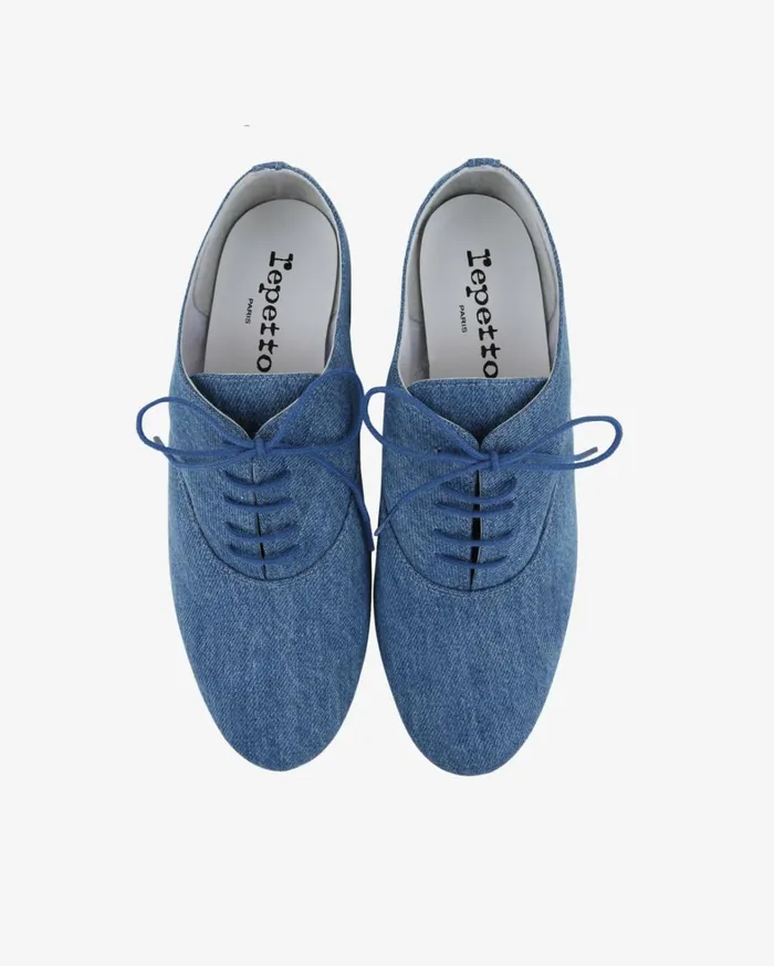 Repetto Denim Collection Women Zizi Oxford Shoes