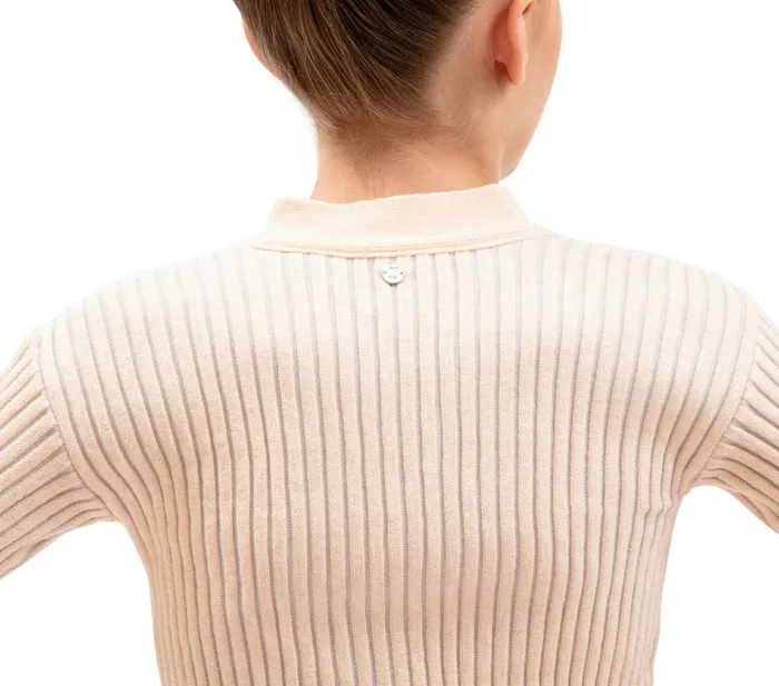 Repetto Warmup Kids Bicolor Ribknit Wrapover