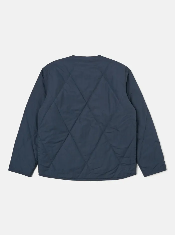 Reversible Military Liner Jacket In NavyOrange Recycl Men Universal Works Coats and Outerwear