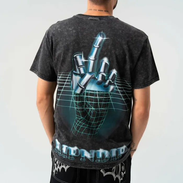 Ripndip Afterlife Tee Black Wash Short Sleeve Tees Ripndip Afterlife Tee Black Wash Short Sleeve Tees