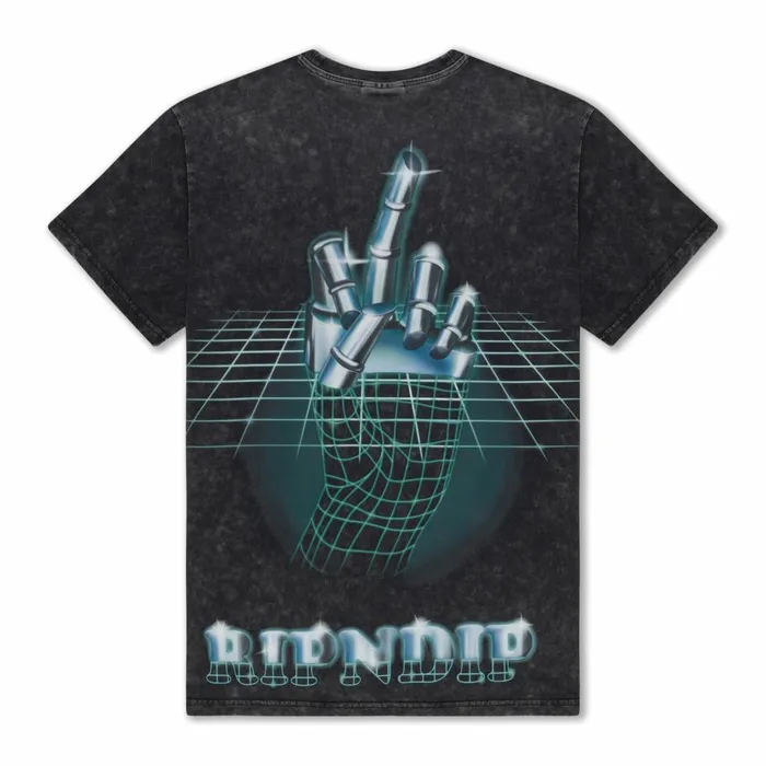 Ripndip Afterlife Tee Black Wash Short Sleeve Tees Ripndip Afterlife Tee Black Wash Short Sleeve Tees