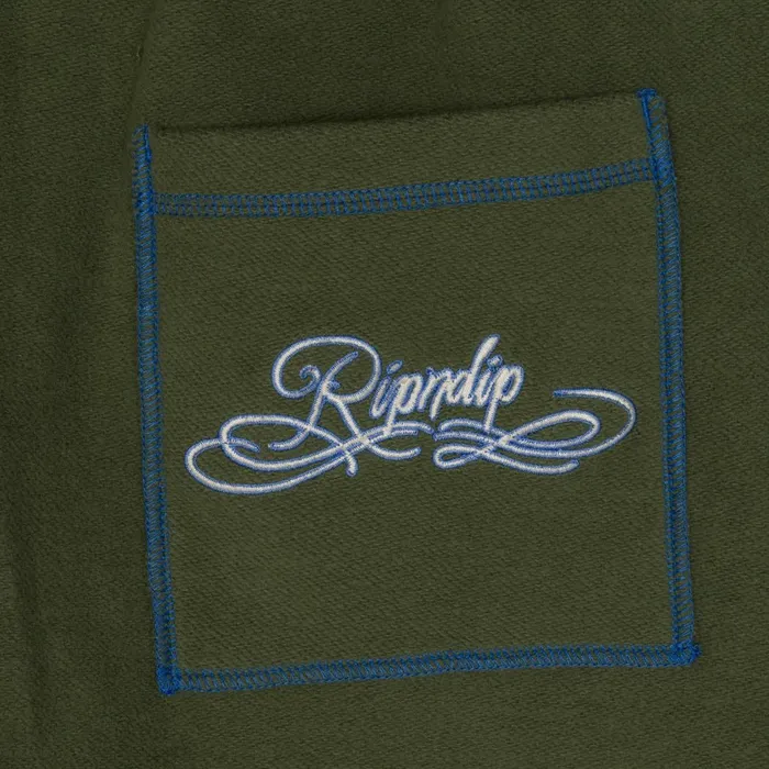 Ripndip Delresto Sweatshorts Dark Forest Sweats