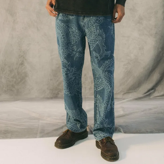 Ripndip Haku Denim Pants Dark Wash Pants Ripndip Haku Denim Pants Dark Wash Pants