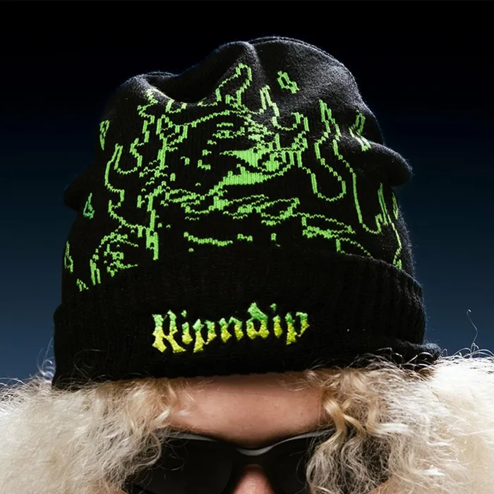 Ripndip Horntail Beanie Black Beanies