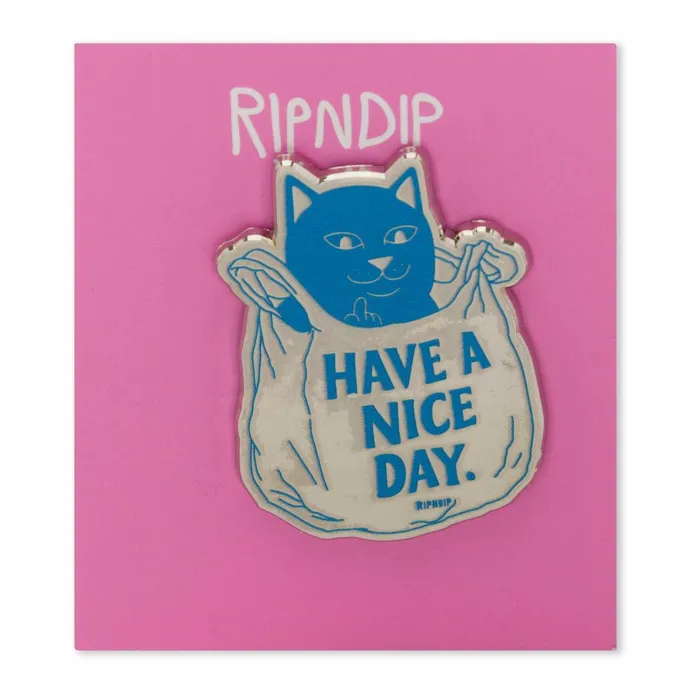 Ripndip In My Bag Pin Multi Pins Ripndip In My Bag Pin Multi Pins
