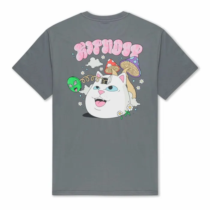 Ripndip Lost Minds Tee Charcoal Short Sleeve Tees