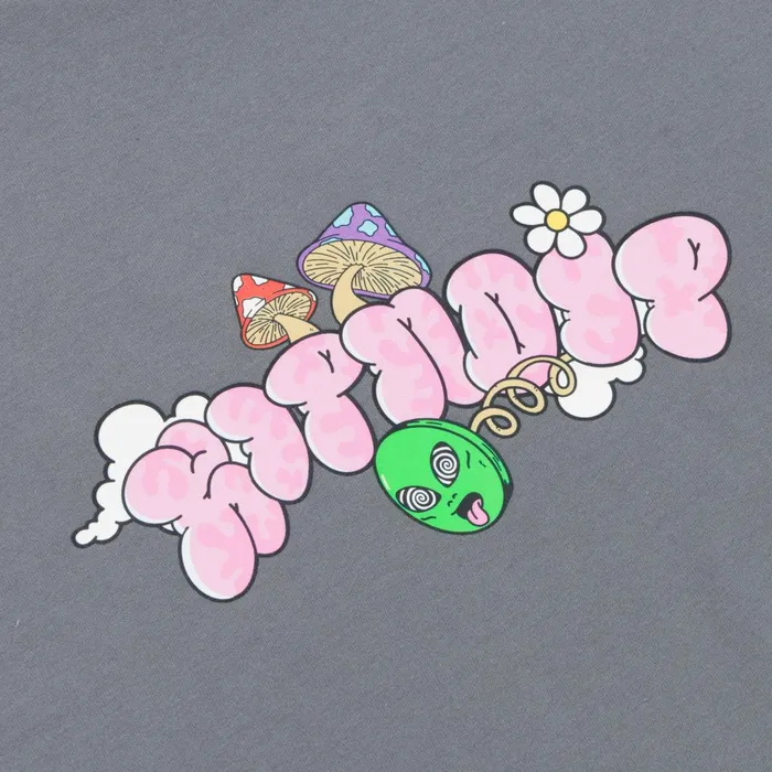 Ripndip Lost Minds Tee Charcoal Short Sleeve Tees Ripndip Lost Minds Tee Charcoal Short Sleeve Tees