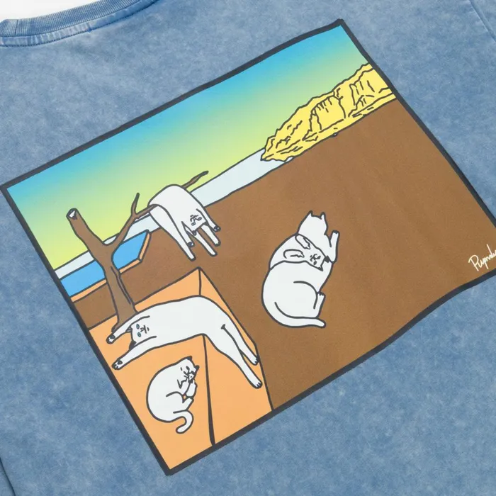 Ripndip Nermali Tee Slate Mineral Wash Short Sleeve Tees