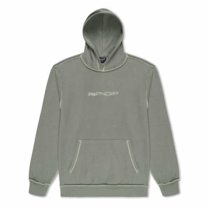 Ripndip Saturn Reverse Stitch Fleece Hoodie Steel Grey Hoodies Crewnecks Ripndip Saturn Reverse Stitch Fleece Hoodie Steel Grey Hoodies Crewnecks