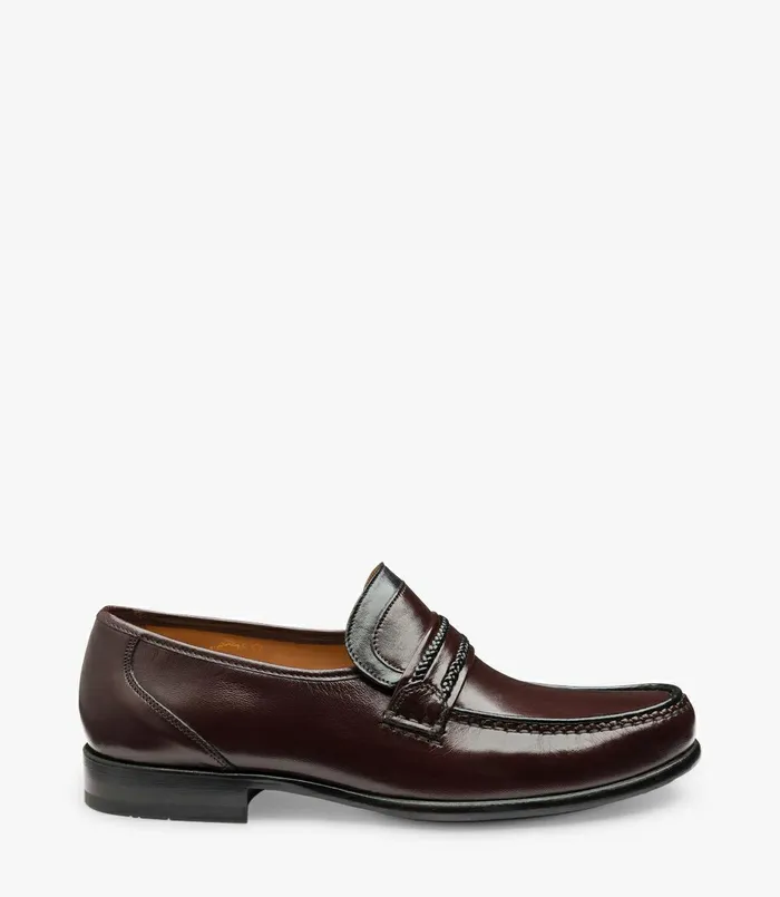 Rome Burgundy Men Loafers Loake