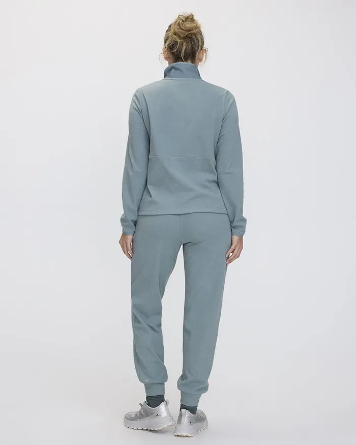 RWandCO Activewear Polar Fleece HalfZip Jacket 8211 Hyba 124 Regular 124 Reitmans Stormy Sea 8211 Women RWandCO Activewear Polar Fleece HalfZip Jacket 8211 Hyba 124 Regular 124 Reitmans Stormy Sea 8211 Women