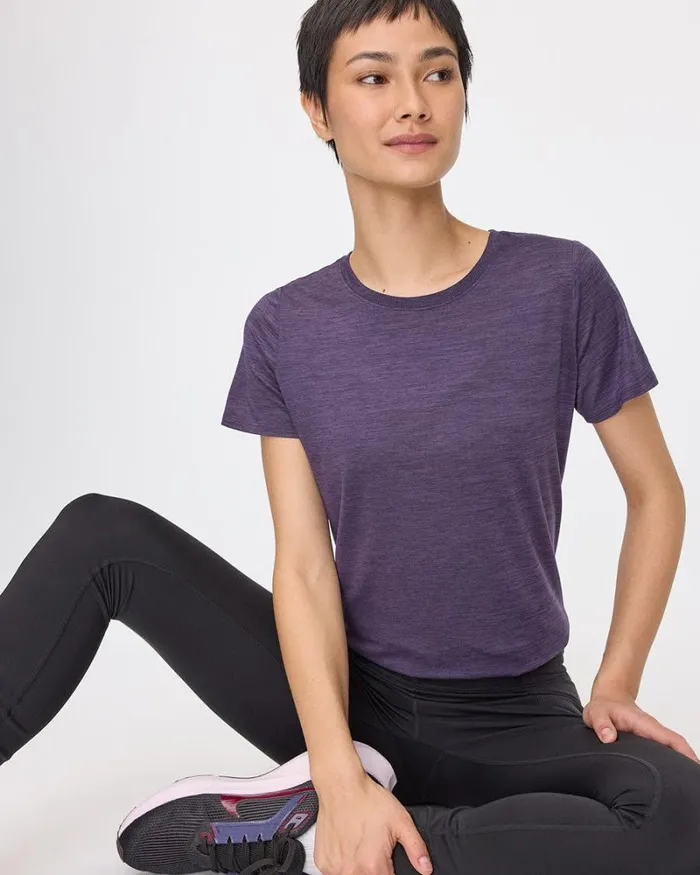 RWandCO Activewear ShortSleeve CrewNeck Tee 8211 DryLux R Hyba Essentials 124 Regular 124 Reitmans Mysterioso 8211 Women RWandCO Activewear ShortSleeve CrewNeck Tee 8211 DryLux R Hyba Essentials 124 Regular 124 Reitmans Mysterioso 8211 Women