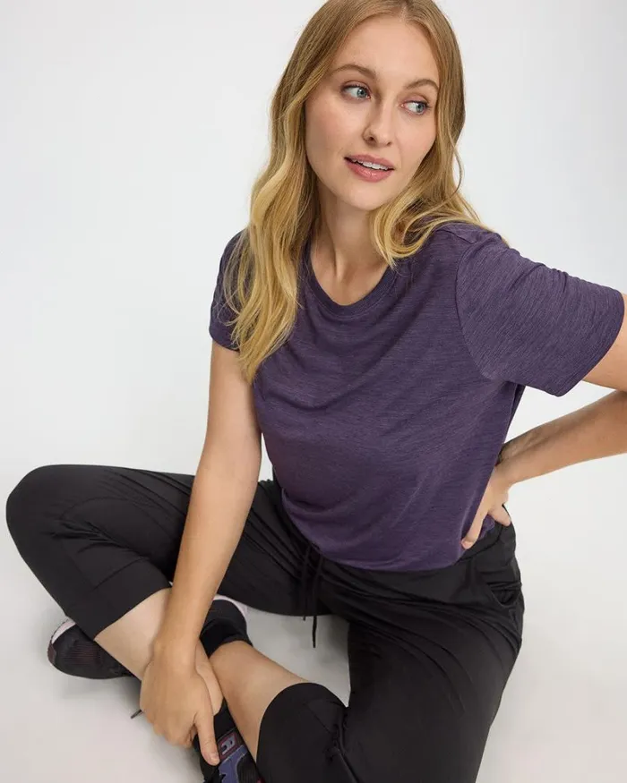 RWandCO Activewear ShortSleeve CrewNeck Tee 8211 DryLux R Hyba Essentials 124 Regular 124 Reitmans Mysterioso 8211 Women RWandCO Activewear ShortSleeve CrewNeck Tee 8211 DryLux R Hyba Essentials 124 Regular 124 Reitmans Mysterioso 8211 Women