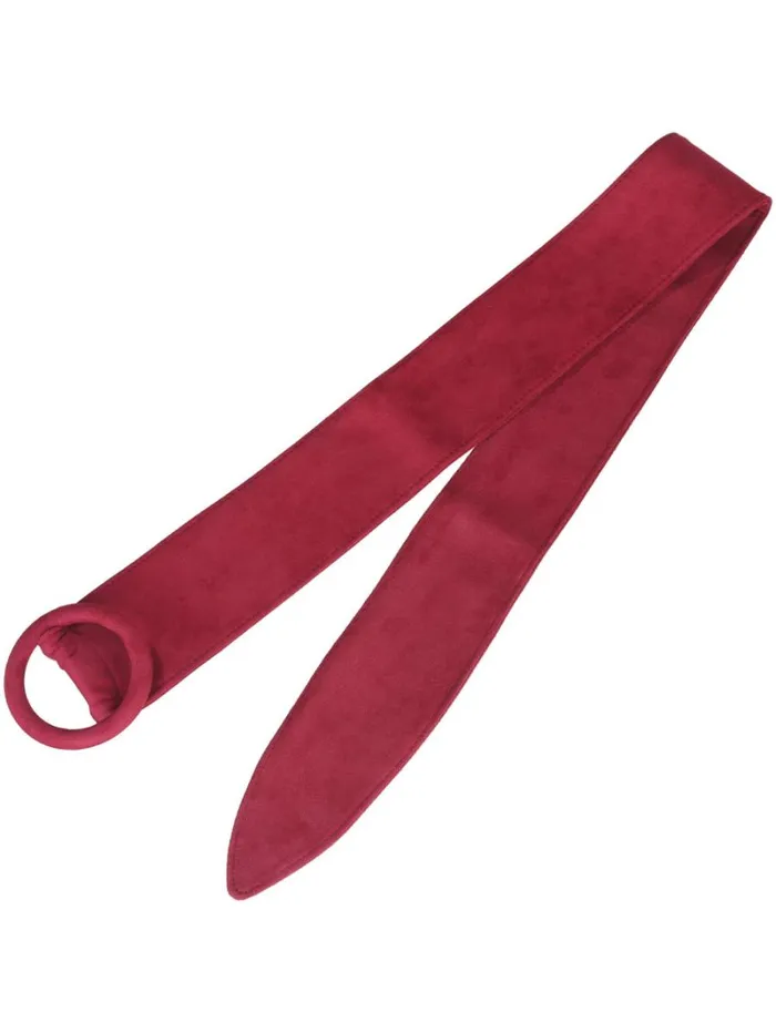 RWandCO Belts Allegra K Wide Waist Soft Belt Rose Red 8211 Women RWandCO Belts Allegra K Wide Waist Soft Belt Rose Red 8211 Women