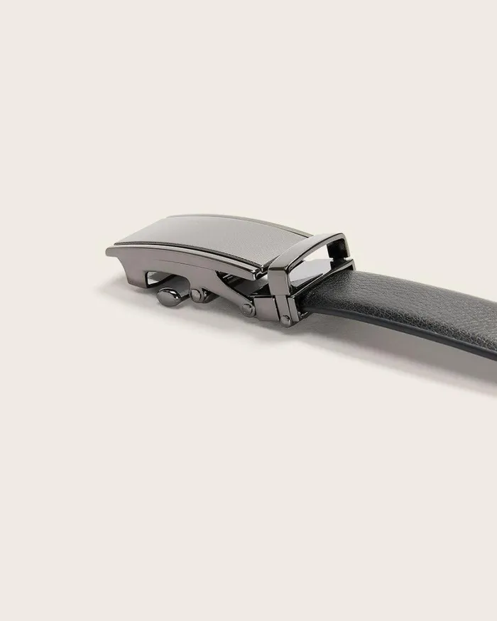 RWandCO Belts and Suspenders Textured Leather Belt With Automatic Buckle Black 8211 Men RWandCO Belts and Suspenders Textured Leather Belt With Automatic Buckle Black 8211 Men