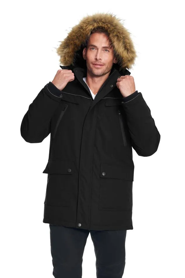 RWandCO Coats and Jackets Alpine North Men039s Vegan Down Winter Parka With Removable Faux Fur Black 8211 Men RWandCO Coats and Jackets Alpine North Men039s Vegan Down Winter Parka With Removable Faux Fur Black 8211 Men