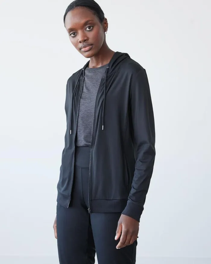 RWandCO Coats and Jackets Hooded Jacket Dry Lux Hyba 124 Regular 124 Reitmans Black 8211 Women RWandCO Coats and Jackets Hooded Jacket Dry Lux Hyba 124 Regular 124 Reitmans Black 8211 Women