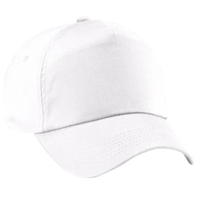 RWandCO Hats Gloves and Scarves Beechfield 8211 Plain Unisex Junior Original 5 Panel Baseball Cap White 8211 Men RWandCO Hats Gloves and Scarves Beechfield 8211 Plain Unisex Junior Original 5 Panel Baseball Cap White 8211 Men