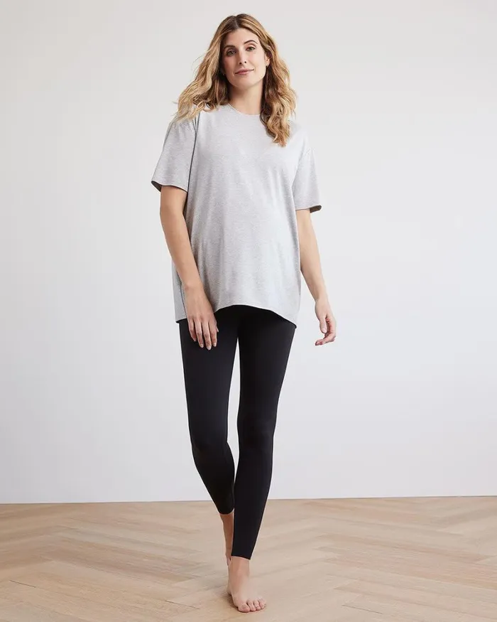 RWandCO Loungewear and Sleepwear The Everyday Legging 8211 Thyme Maternity Black 8211 Women RWandCO Loungewear and Sleepwear The Everyday Legging 8211 Thyme Maternity Black 8211 Women