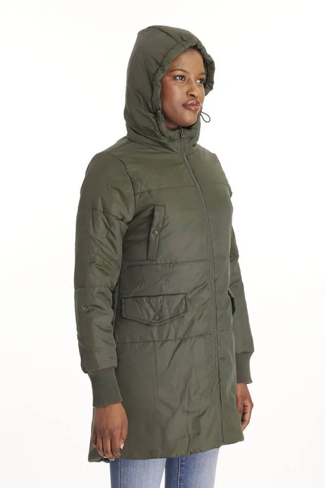 RWandCO Outerwear Faith 8211 3in1 Maternity Bomber Coat 8211 Modern Eternity Maternity Medium Green 8211 Women RWandCO Outerwear Faith 8211 3in1 Maternity Bomber Coat 8211 Modern Eternity Maternity Medium Green 8211 Women