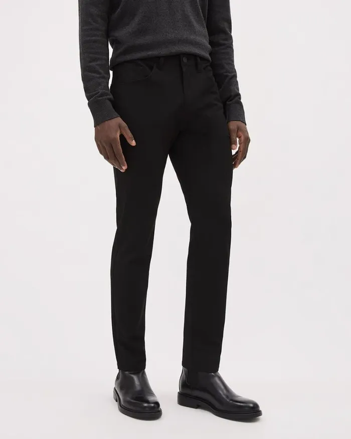 RWandCO Pants Slim Leg 5Pocket City Pant Black 8211 Men RWandCO Pants Slim Leg 5Pocket City Pant Black 8211 Men